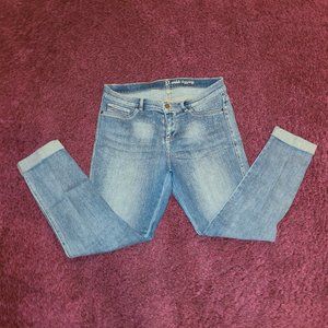 New York & Company Denim Ankle Leggings